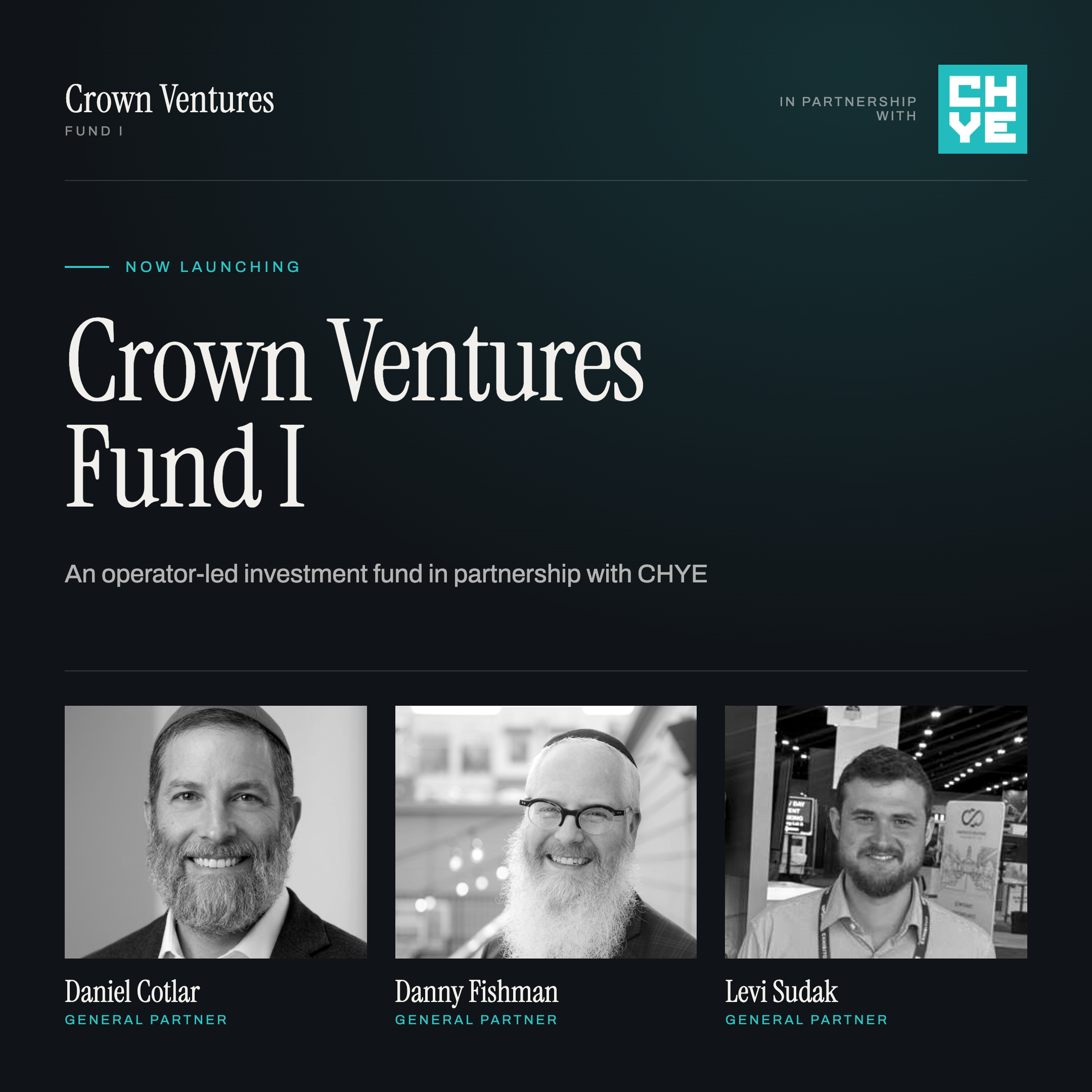 Fund to Invest $50K-$100K in Startups Led by Frum Founders