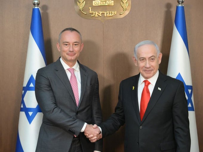 Board of Peace Envoy Meets With Netanyahu on Gaza Disarmament Deal, Urges Halt to Strikes