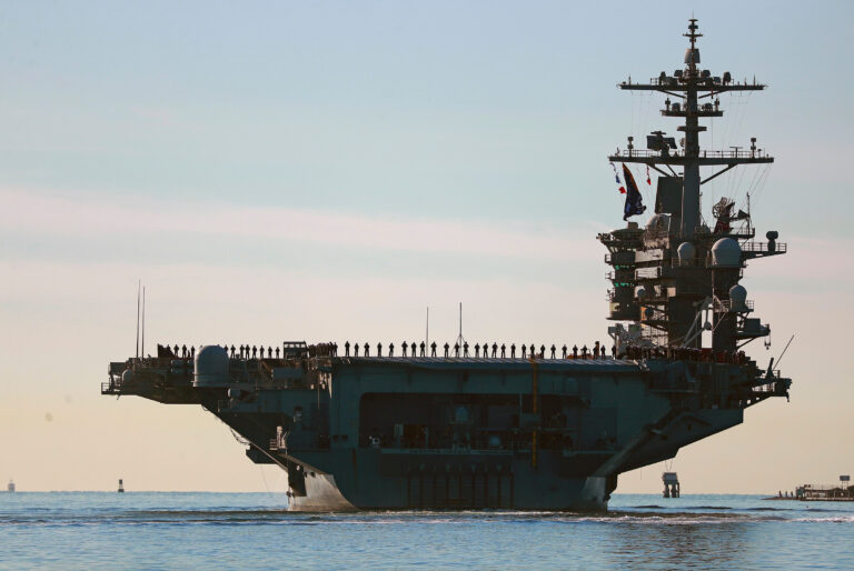 New Aircraft Carrier Heads Toward Mideast After Reports of Issues on Long-Deployed Uss Lincoln