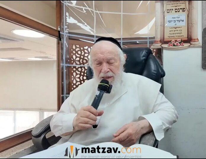 Rav Yitzchak Zilberstein Urges Bnei Torah: ‘Even When Insulted, Forgive, Stay Silent, and Make a Kiddush Hashem’