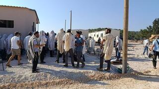 Families return to the evacuated West Bank settlement of Ganim 21 years later