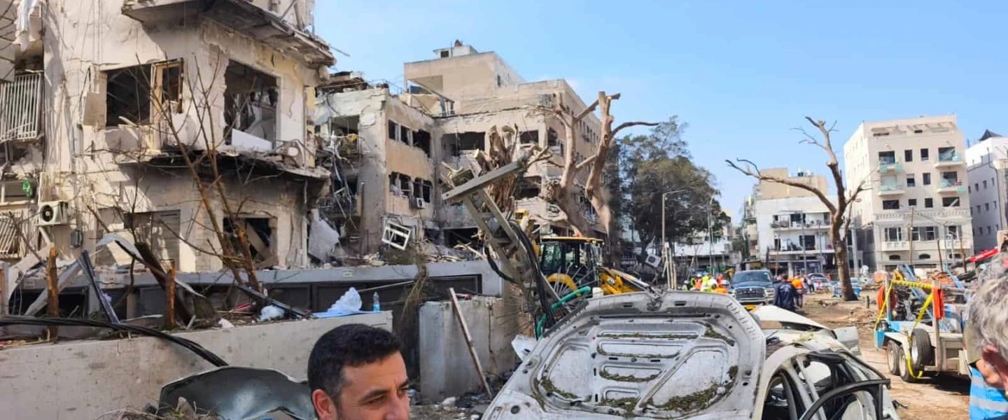 More than a year after Iranian missile strike, a historic Tel Aviv street is still waiting to heal