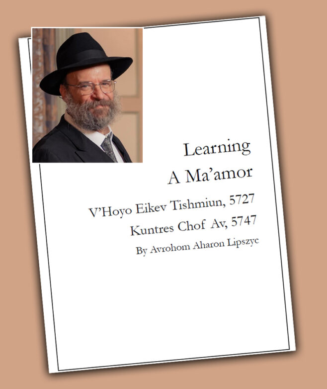 Shliach Translates Maamor in Honor of the Rebbe’s Father’s Yartzeit