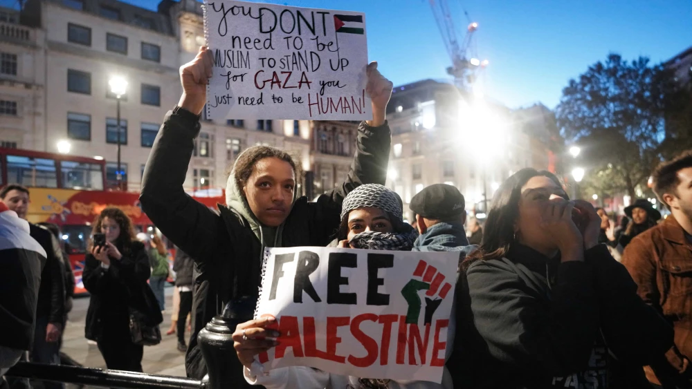 Hidden network drives Britain's anti-Israel protest movement, report reveals