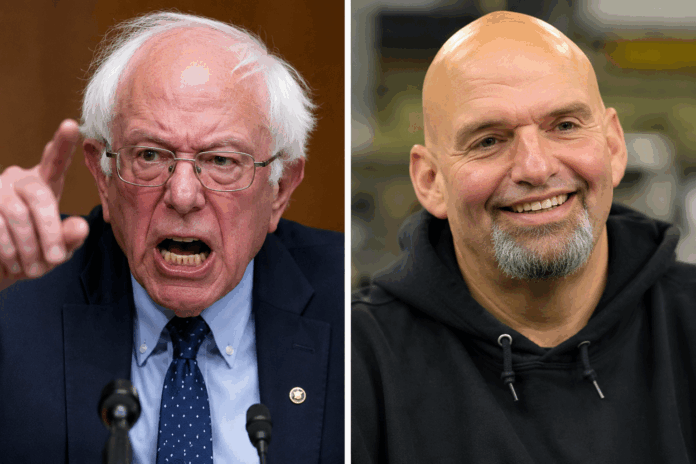 Sanders Fires Back at Fetterman: ‘Not Going to Take Your Advice’