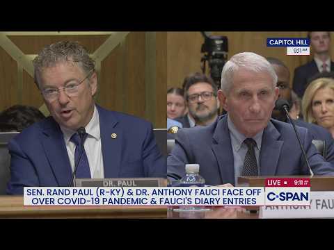 FULL VIDEO REPLAY: Dr. Anthony Fauci Grilled at Hearing on the COVID-19 Pandemic