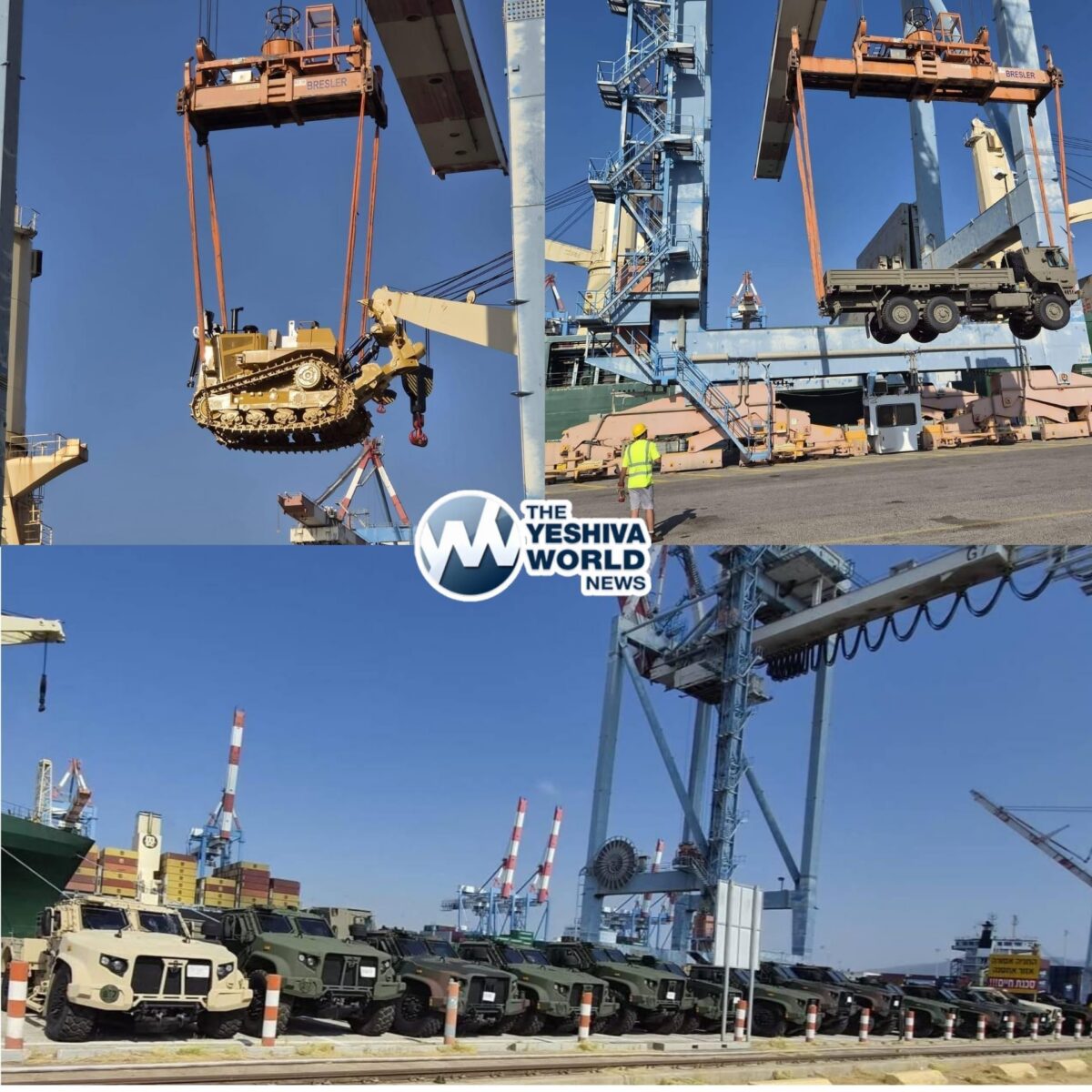 MILITARY BOOST: Thousands Of Tons Of U.S. Military Equipment Arrive In Israel For IDF