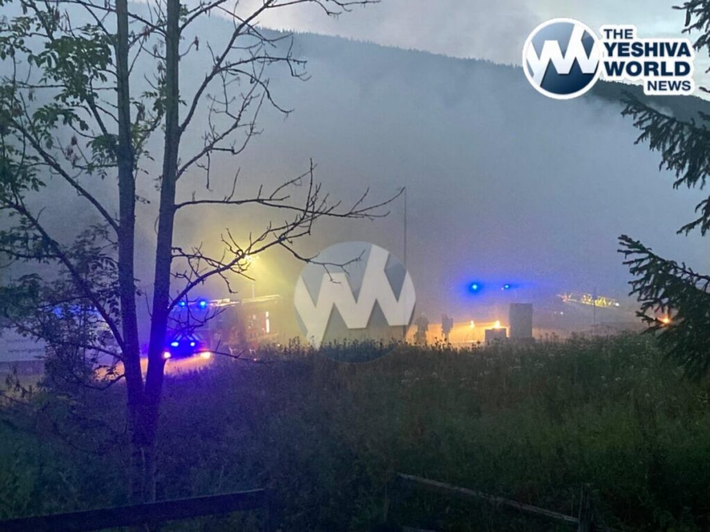 INCREDIBLE HASHGACHA IN FRANCE: 80 Bochurim Escape Camp Chazon Fire; All Tefillin Miraculously Spared