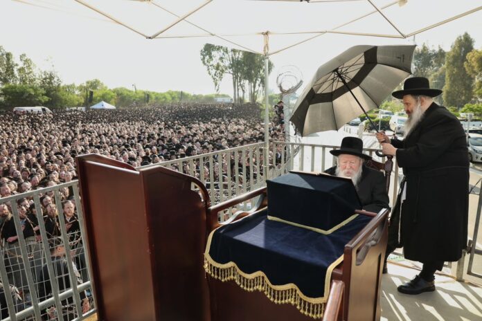Thousands of Gerer Chassidim to Rally at Military Prison After Yeshiva Bochur's Arrest; Organizers Urge Peaceful Protest