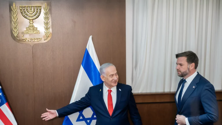 Report: Israeli Officials Claim Vance Allies Trying to Block Trump-Netanyahu Meeting