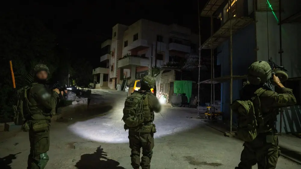 WATCH: IDF arrests 30 Palestinians suspected of facilitating illegal crossings of Samaria security barrier