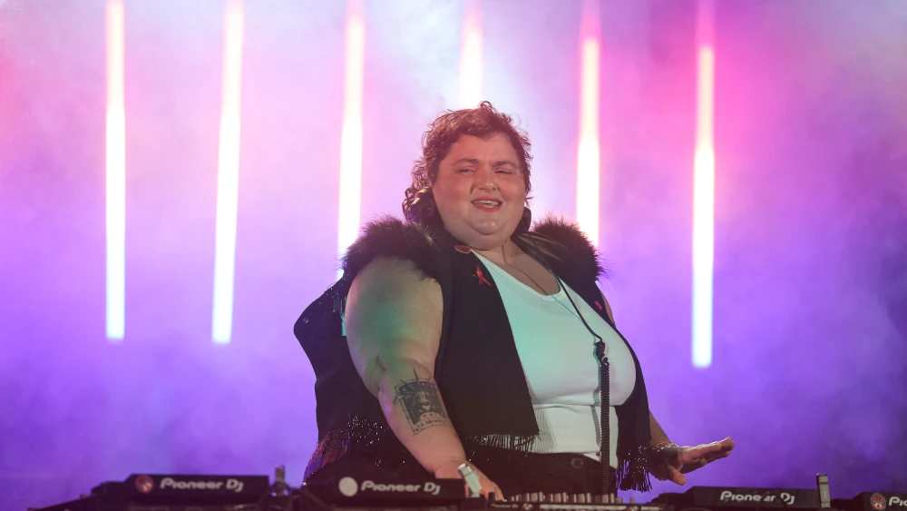 Anti-Israel activists heckle French-Jewish DJ