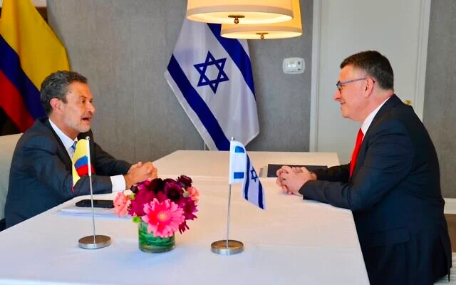 DIPLOMATIC SHIFT: Colombia Recognizes Israeli Sovereignty Over The Golan Heights