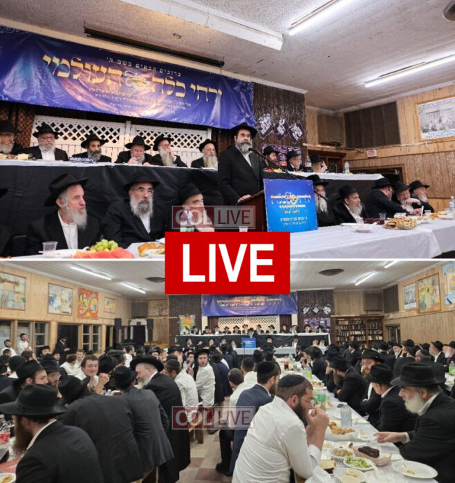 Live: Yarchei Kallah Melave Malka in Honor of Chof Av