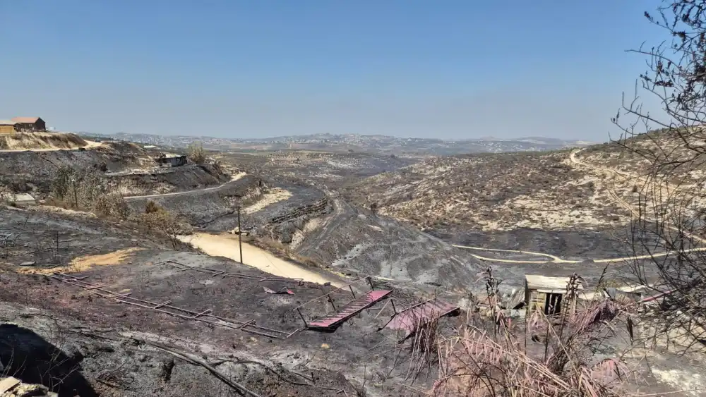 American Friends of Judea and Samaria launches US campaign to rebuild Havat Gilad after fire