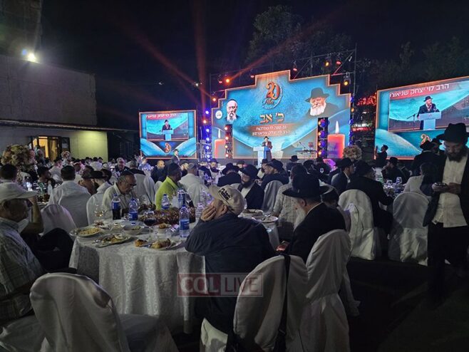 Live: The Central Chof Av Yahrzeit Event in Almaty