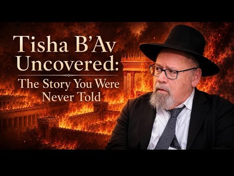 Watch: Tisha B’Av Uncovered: The Story You Were Never Told by Rabbi Michoel Sorotzkin