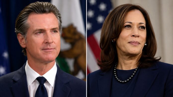 Polls Show Kamala Harris Opening Early Lead Over Gavin Newsom in 2028 Democratic Race