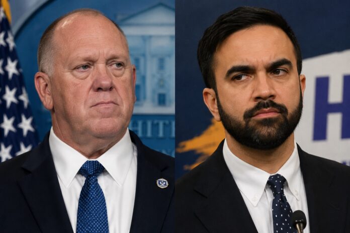 Homan: Mamdani Will Not Stop ICE from Doing Its Job