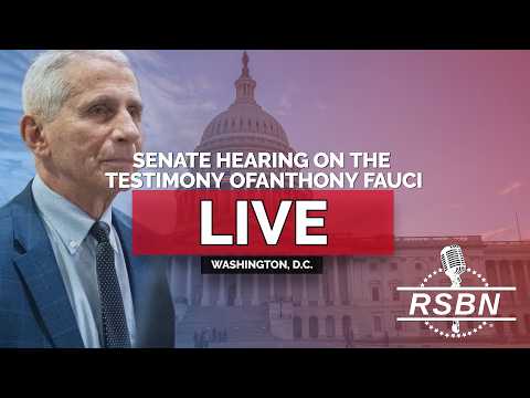 WATCH LIVE: The Dr. Anthony Fauci Senate Hearing