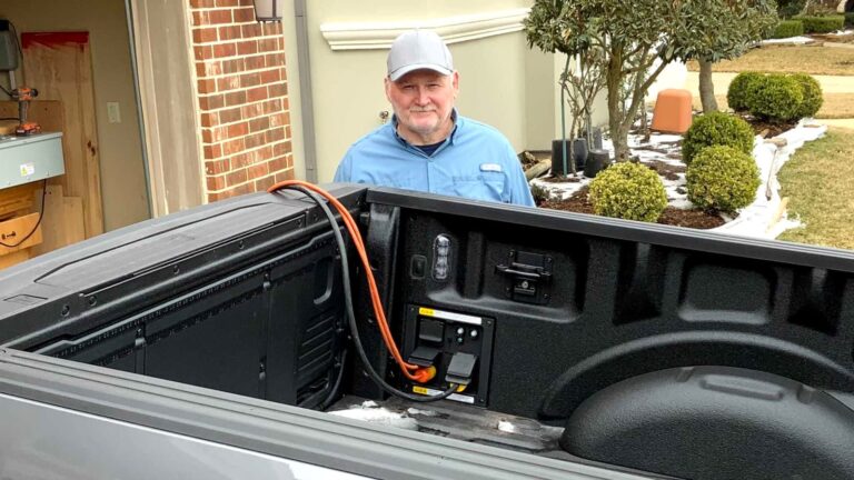 Need Backup Power? Automakers Want You to Look No Further Than Their Vehicles in Your Driveway