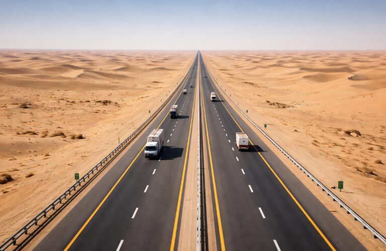 Saudi Road Through Empty Quarter Emerges as Strategic Gulf Bypass
