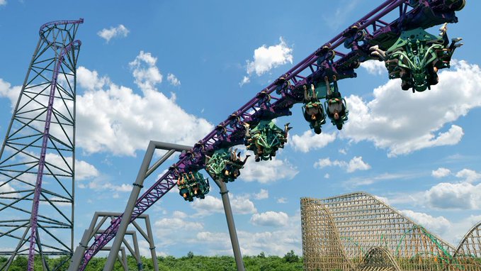 Six Flags Great Adventure Unveils Record-Breaking ‘Bakunawa’ Coaster
